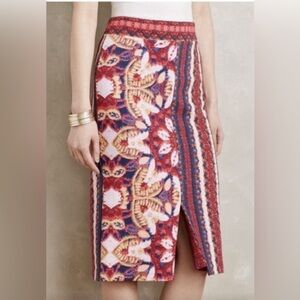 Anthropologie Maeve Marala Knit Pencil Skirt, Size Small